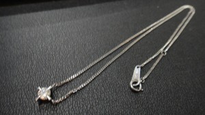 松江市のお客様からダイヤモンドのネックレスをお買取いたしました　大吉松江店