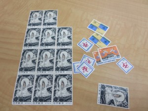 切手をお買取りしました、大吉行徳店です。