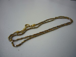 コンビのネックレス買取りました。福山市、大吉福山蔵王店です。