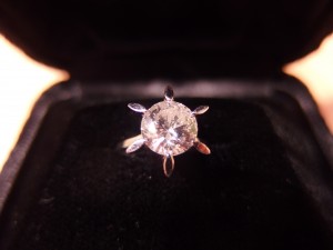 関内伊勢佐木町の大吉です。ダイヤの指輪をお買取りいたしました。