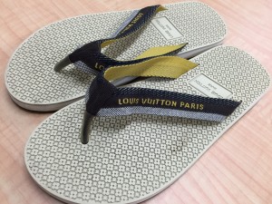 【買取実績】ヴィトン(LV)のビーチサンダルお買取!ブランド小物は大吉長崎屋小樽店へ!
