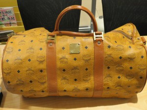 MCMボストンバッグを買取ました。大吉東急プラザ新長田店