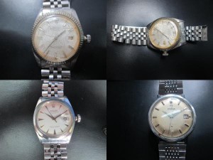 故障ロレックス・オメガ