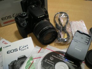 CANON EOS Kiss Digital X 1010万画素