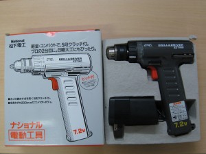 ナショナル ドリルドライバー EZT160H 附属 外箱付き② (2)