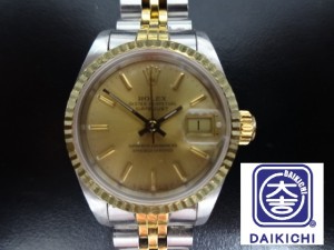 壊れているロレックスも高価買取!堺市西区の大吉諏訪の森店!