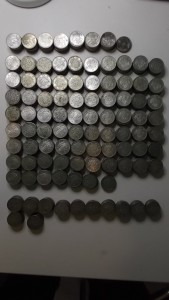 大吉 武蔵小金井店 古銭 100円銀貨の画像です。