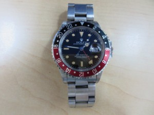 ROLEX　GMTマスターⅡをお買取りしました。大吉行徳店です。