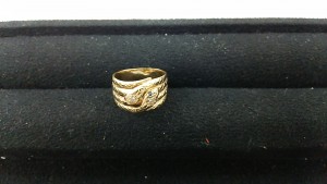 ダイヤモンド リングを買取りました。大吉沖縄胡屋店です。