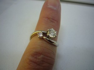 婚約指輪買取りました。福山市、大吉福山蔵王店です。