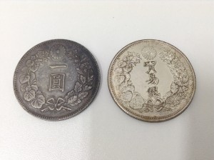 古銭の銀貨が出てきたら、大吉ガーデンモール木津川店で無料査定、高価買取します!