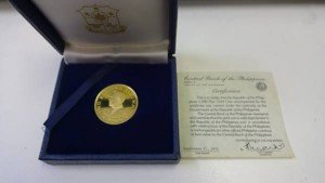 フィリピン 1975年 1000ペソ 金貨