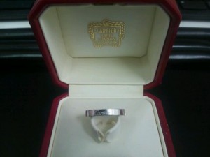 カルティエのリングを買取りました!大吉津田沼店!