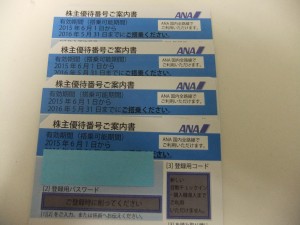 ANA株主優待券のお買取は札幌市にある大吉円山公園店にお任せ!