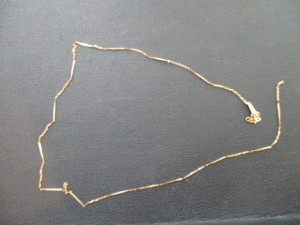 松江市のお客様から壊れた金ネックレスを買取!!大吉松江店