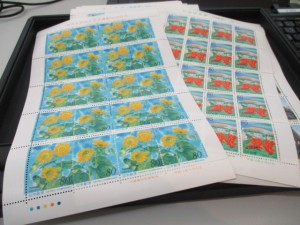 松江市のお客様から切手の買取を致しました。大吉松江店