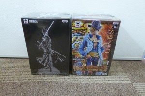 ワンピースフィギア(ゾロ、サンジ)お買取りさせて頂きました!