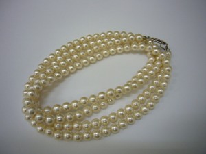 パールネックレス買取りました。福山市、大吉福山蔵王店です。