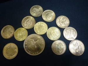 世界各国の金貨お買取りしました。奈良県大吉リーベル王寺店です。