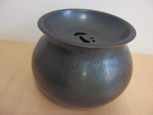 玉川堂 鎚起銅器 建水
