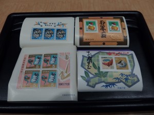 関内伊勢佐木町の大吉です。お年玉切手シートをお買取りいたしました。