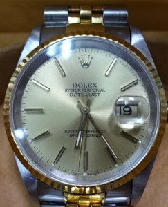 ロレックスのデイトジャストです