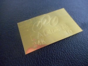 K24 純金板をお買取り致しました！大吉ゆめタウン八代店