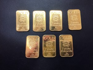 大吉 武蔵小金井店 金 インゴットの画像です。