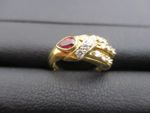 湘南のお客様からルビーの指輪をお買取りました！地域No.1高価買取宣言中の大吉茅ヶ崎店です。