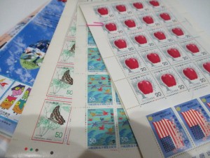 松江市のお客様から切手の買取を致しました。大吉松江店