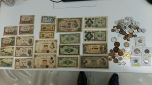 日本 紙幣 古銭 を買取りました。高額査定 大吉沖縄胡屋店です。