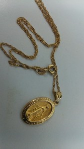 貴金属 ネックレス を買取りました。高価査定 大吉沖縄胡屋店です。