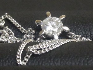 大吉東武練馬店|板橋区徳丸のお客様からダイヤモンドのネックレスをお買取りしました。地域No.1高価買取宣言中!