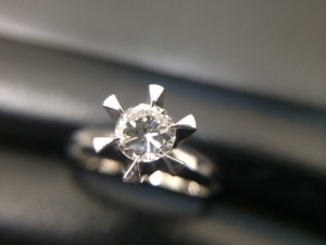 ダイヤモンドリングをお買取しました。泉区の大吉