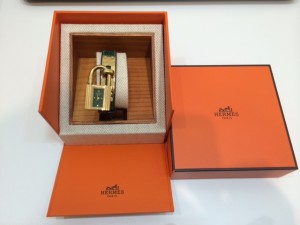 エルメスのケリーウォッチをお買取りしました。泉区の大吉 イオンタウン仙台泉大沢店