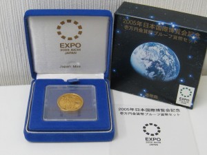 2005年 日本国際博覧会記念 愛地球博 1万金貨 プルーフ貨幣② (2)