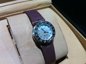 時計BVLGARI(ブルガリ)を西区のお客様より買取ました。七隈四ツ角店(城南区)