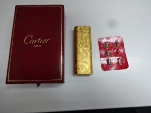大吉 調布店でカルティエ（Cartier）のライターを買取ました