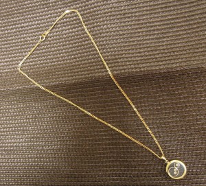 金のネックレス　大吉今里店