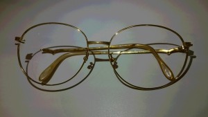 18金のメガネフレームをお買取りしました。泉区の大吉 イオンタウン仙台泉大沢店