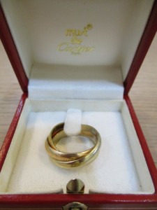 大吉 武蔵小金井店 カルティエリングの画像です。