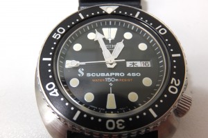 ブランドSEIKOダイバーウォッチ時計