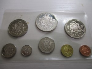 古銭の写真です。