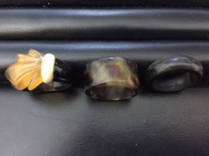 べっ甲のリングをお買取りしました。大吉松戸店です。