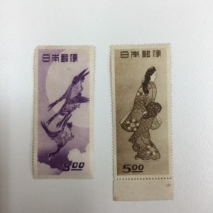 月に雁のバラ切手1枚から買取！大吉あすみが丘店2