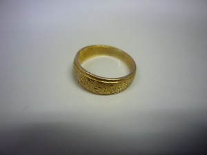 大吉東武練馬店｜練馬区のお客様より18金リングお買取しました。地域No.1高価買取宣言中！