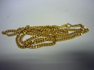金のネックレスを練馬区田柄のお客様から売却いただきました。|大吉東武練馬店