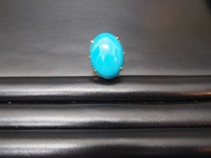 トルコ石の指輪をお買取り致しました大吉鶴見店です。