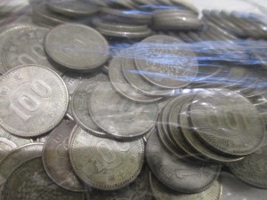 記念硬貨の写真です。