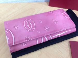 稲毛 Cartier カルティエ 財布 売